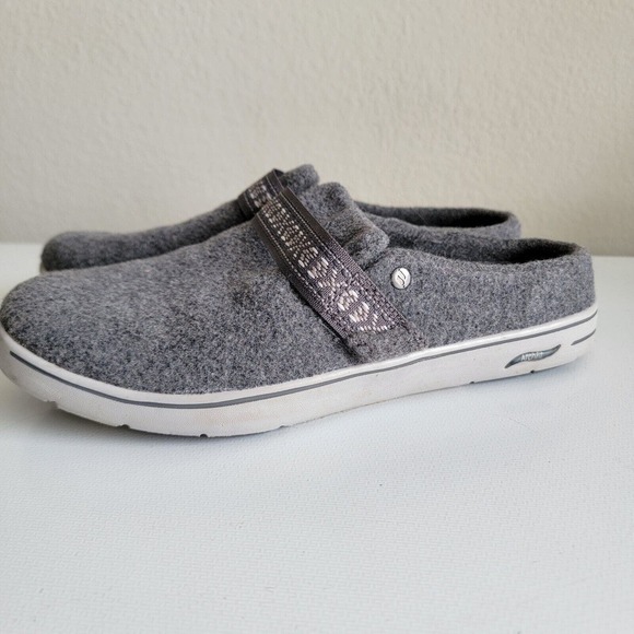 Skechers Go Walk Lounge Gray Womens Size 6.5 Comfort‎ Shoes Archfit Air Cooled - Picture 1 of 14